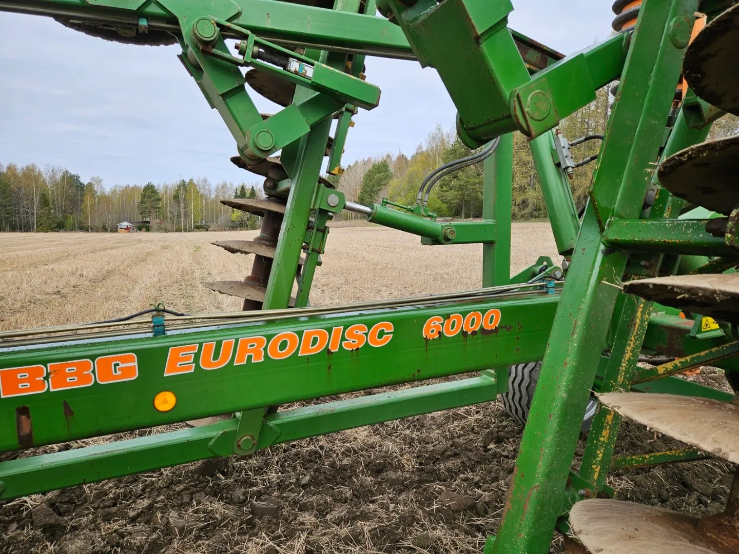 Lautasmuokkain Amazone BBG Eurodisc 6000 / Hinattava ja taittuva, katso video!