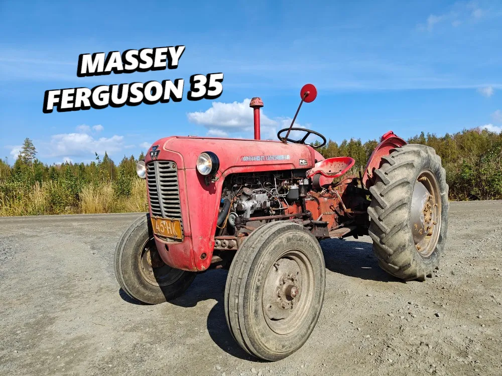 Massey Ferguson 35 traktori / Alkuperäiskuntoinen, katso video!