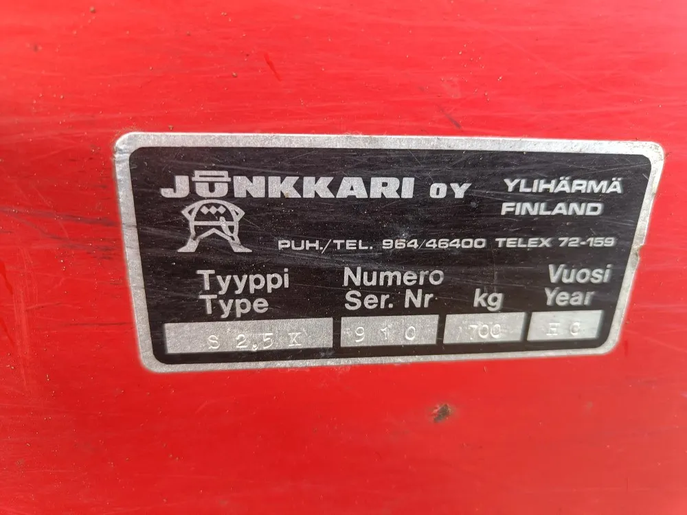 Kylvölannoitin Simulta Junkkari 250cm / Kiekkovantailla ja HS laitteella