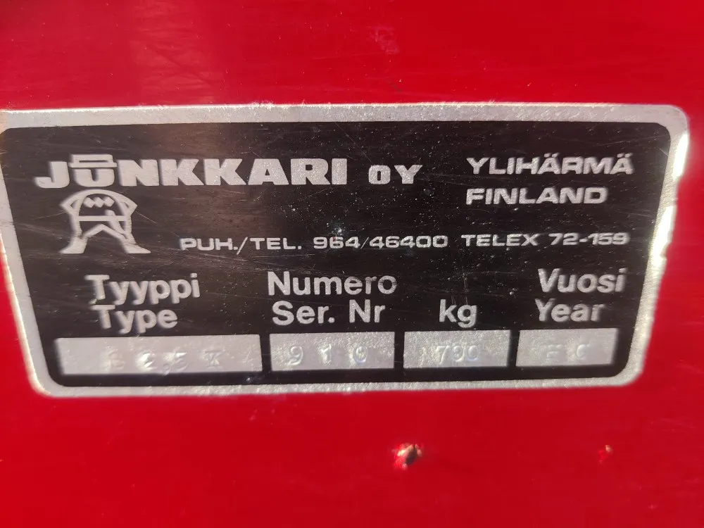 Simulta Junkkari 250cm kylvölannoitin / Kiekkovantailla ja HS laitteella