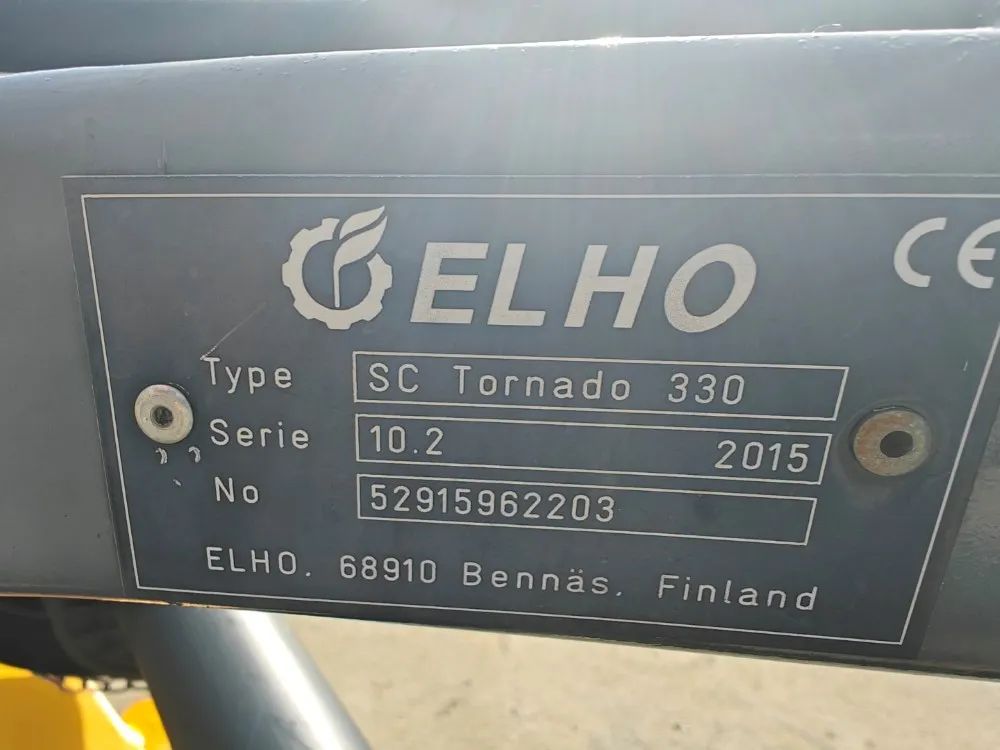 Elho Tornado 330 Side Chopper ketjumurskain / Upeakuntoinen kone, katso video!