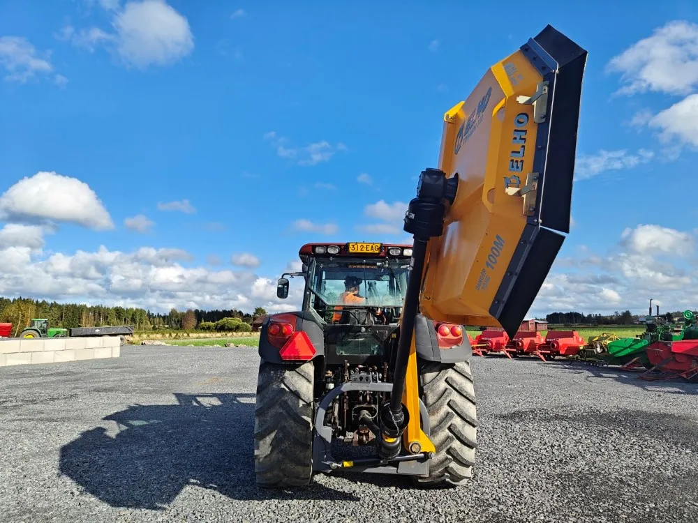Elho Tornado 330 Side Chopper ketjumurskain / Upeakuntoinen kone, katso video!