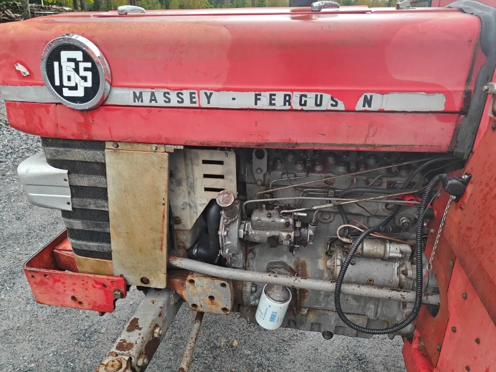 Massey Ferguson 165S, lisähydrauliikalla / Katso video!