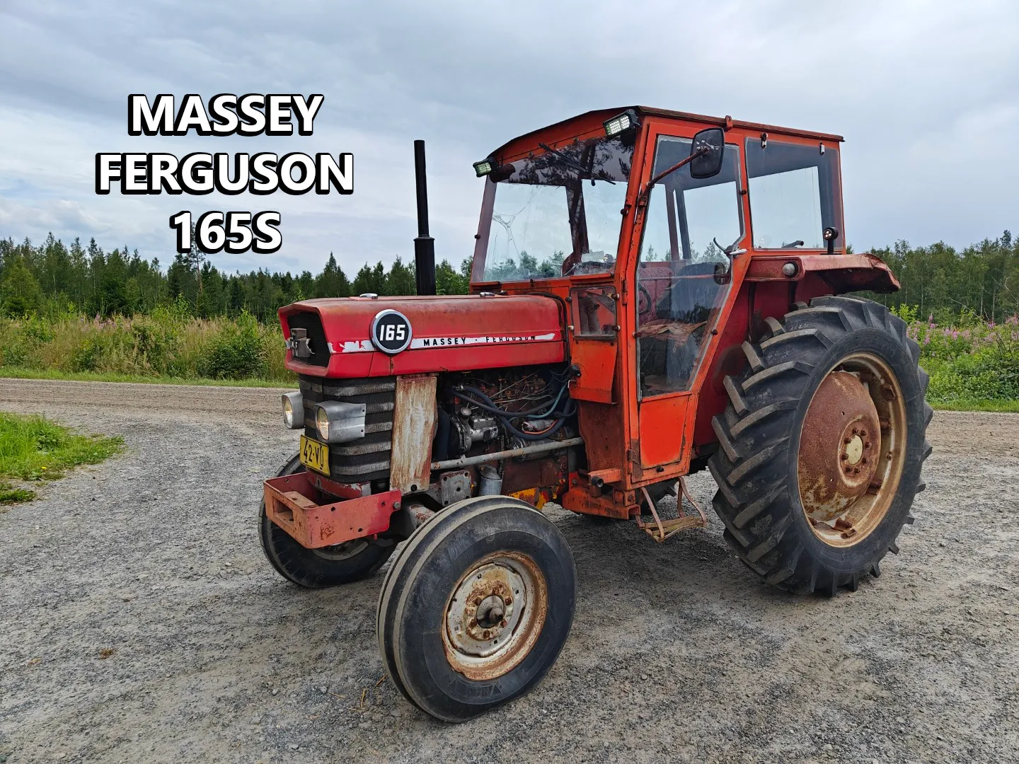 Massey Ferguson 165, 165S ja 175 traktoreita /