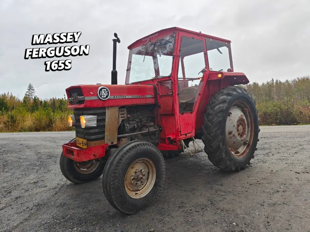 Massey Ferguson 165, 165S ja 175 traktoreita /