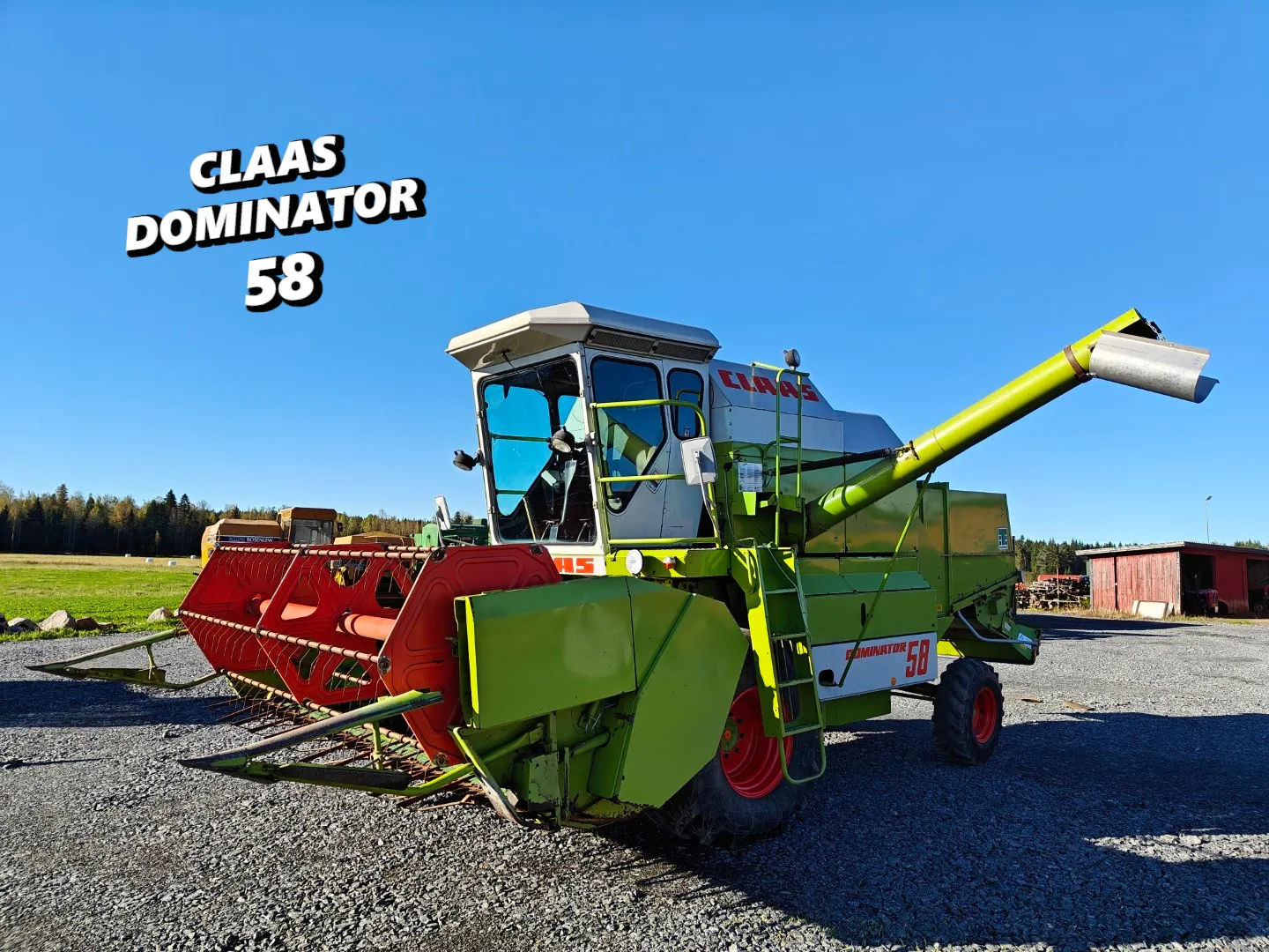 Claas Dominator 58 leikkuupuimuri / Katso video!