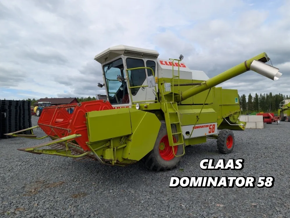 Claas Dominator 58 leikkuupuimuri / Katso video!