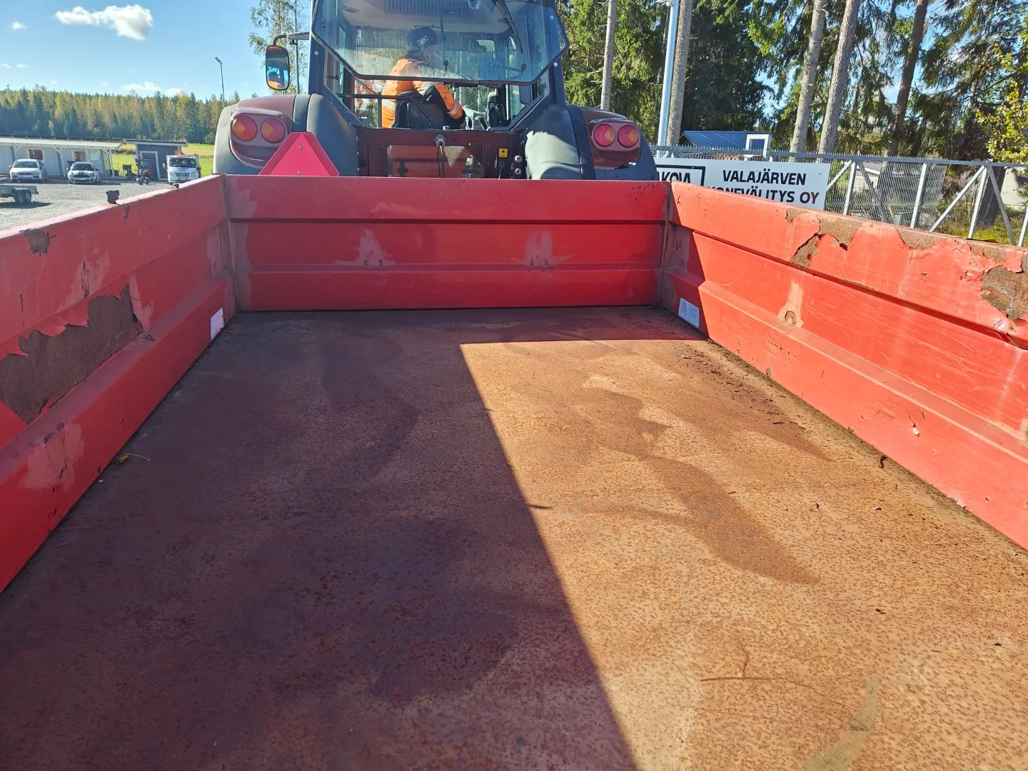 Kippikärry 1-akselinen / Peltilaidat ja -pohja - korjattavaksi