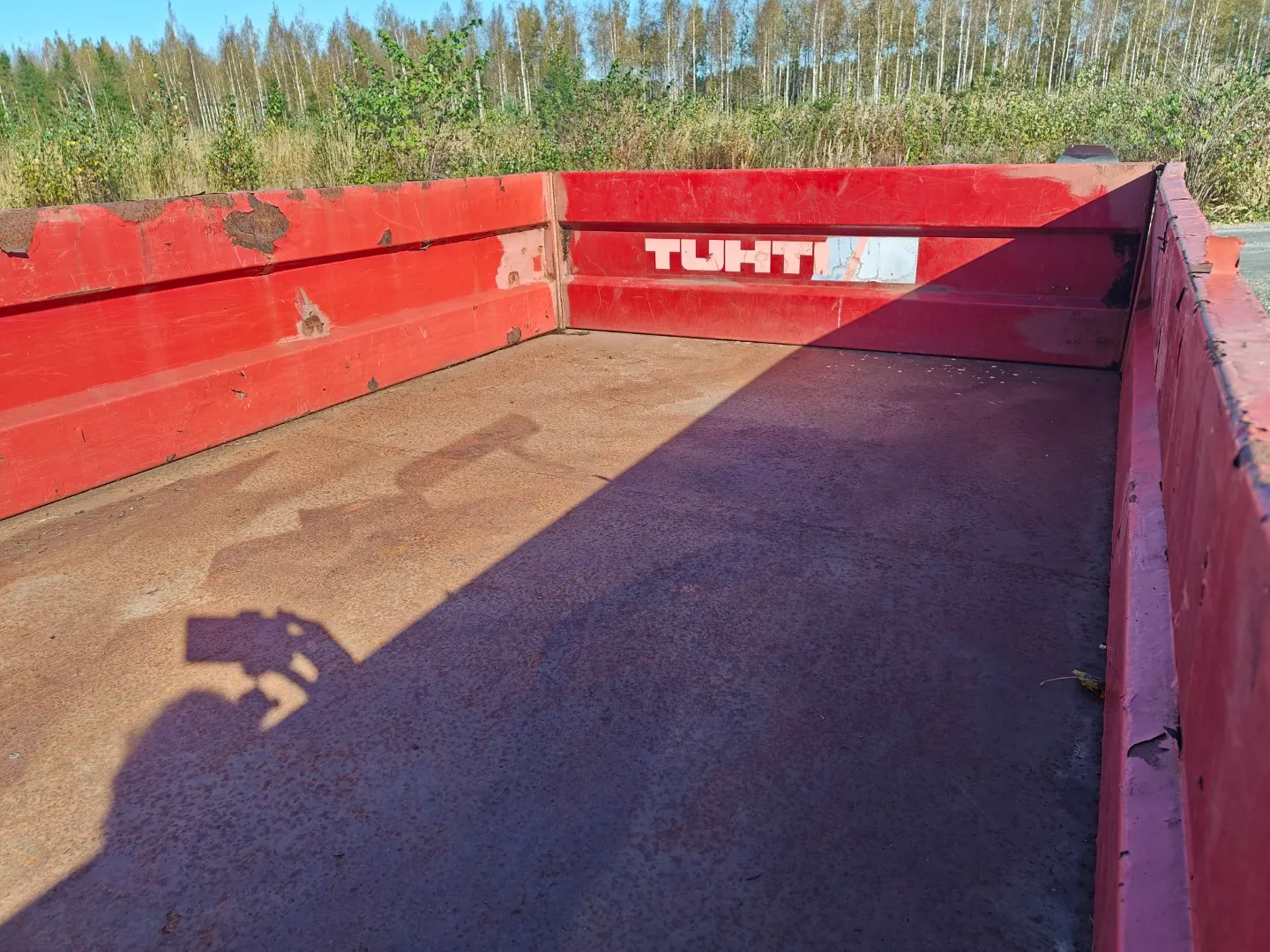 Kippikärry 1-akselinen / Peltilaidat ja -pohja - korjattavaksi