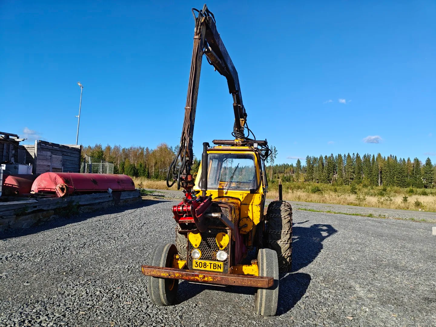 Massey Ferguson 50R Kärppä / Metsätraktoripaketti - Katso video!