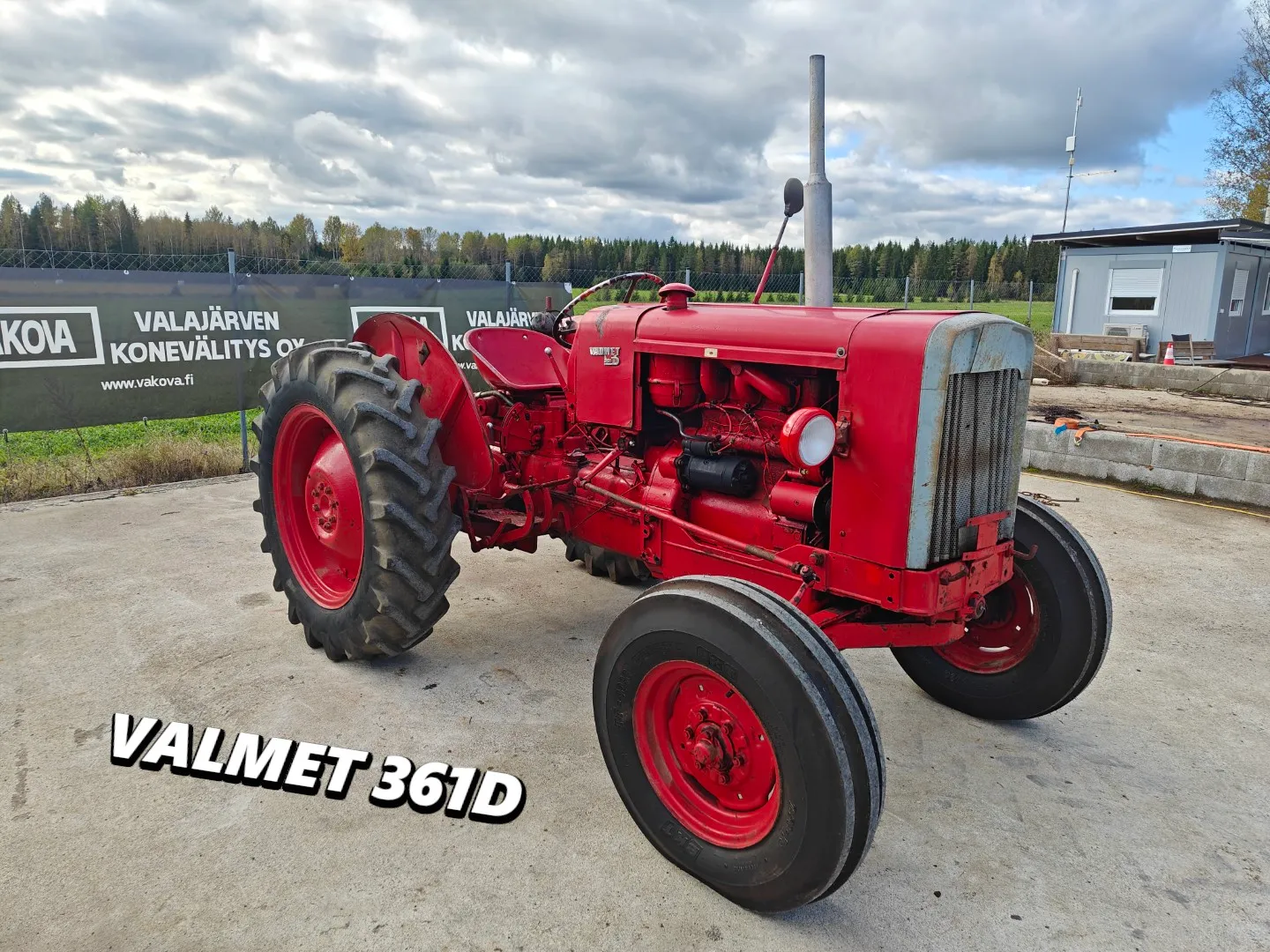 Valmet 361D traktori / Katso video! Myydään asiakkaan lukuun!
