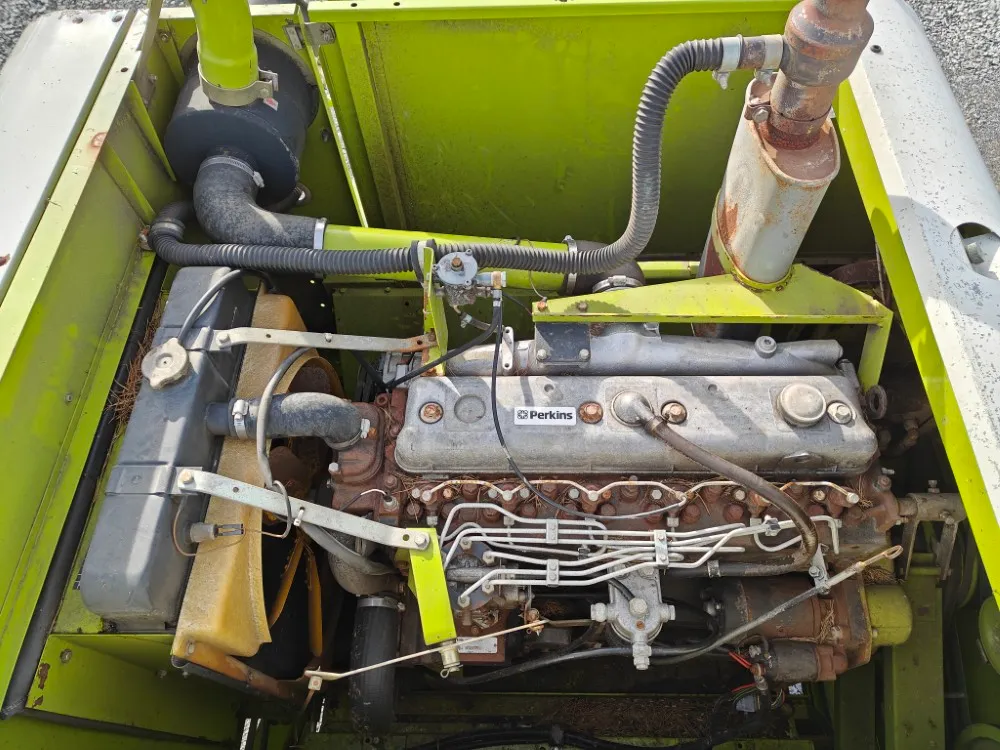 Claas Dominator 58S, 6-sylinterinen / hydraulinen torvi, ruumenlevitin, katso video
