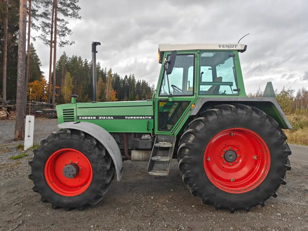 Fendt Farmer 312LSA Turbomatik / Traktori - Ajettu 4100h! - Video!