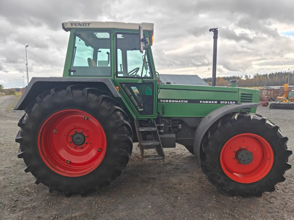 Fendt Farmer 312LSA Turbomatik / Traktori - Ajettu 4100h! - Video!
