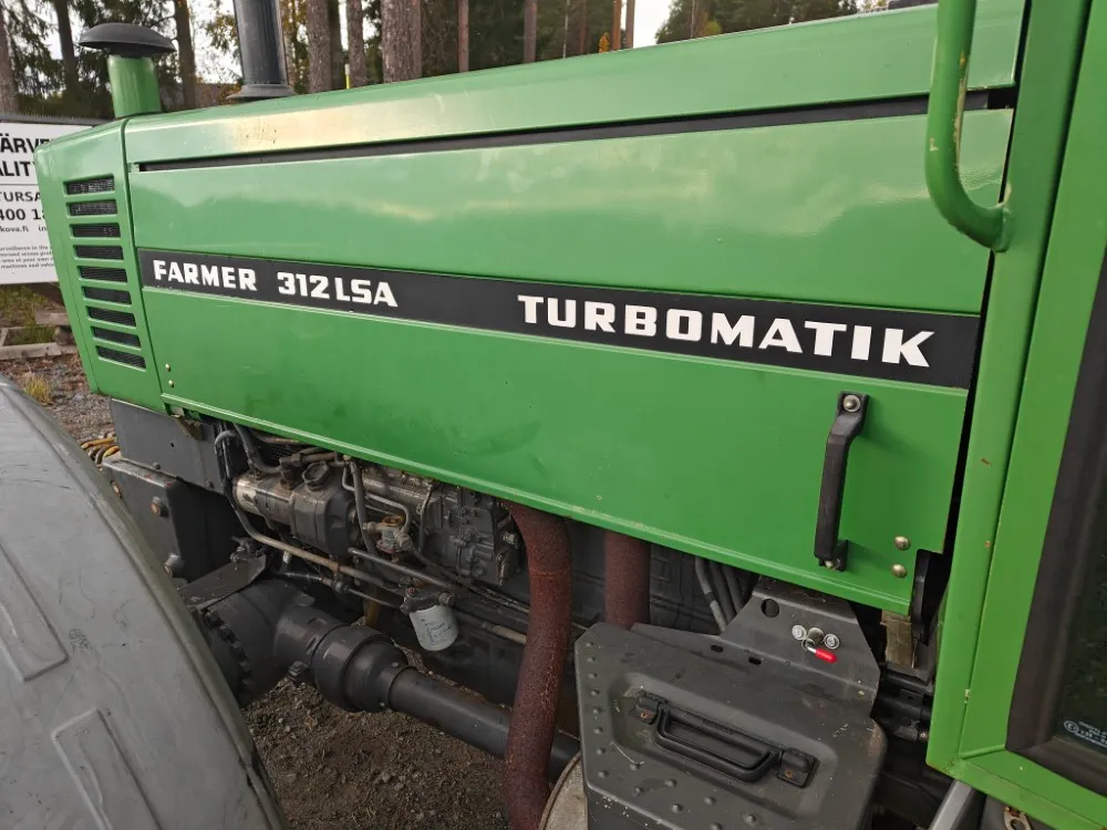 Fendt Farmer 312LSA Turbomatik / Traktori - Ajettu 4100h! - Video!