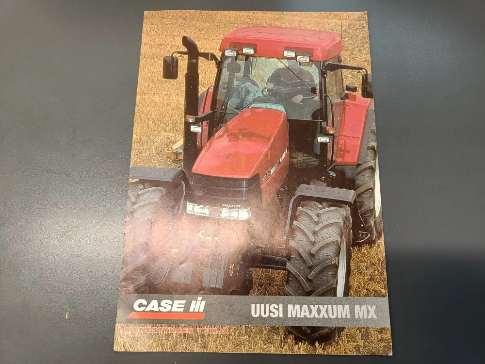 Case uusi maxxum mx / Traktorin esite