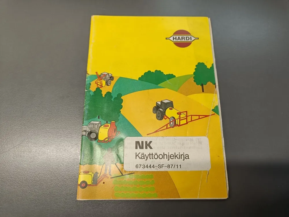 NK Hardi käyttöohjekirja /