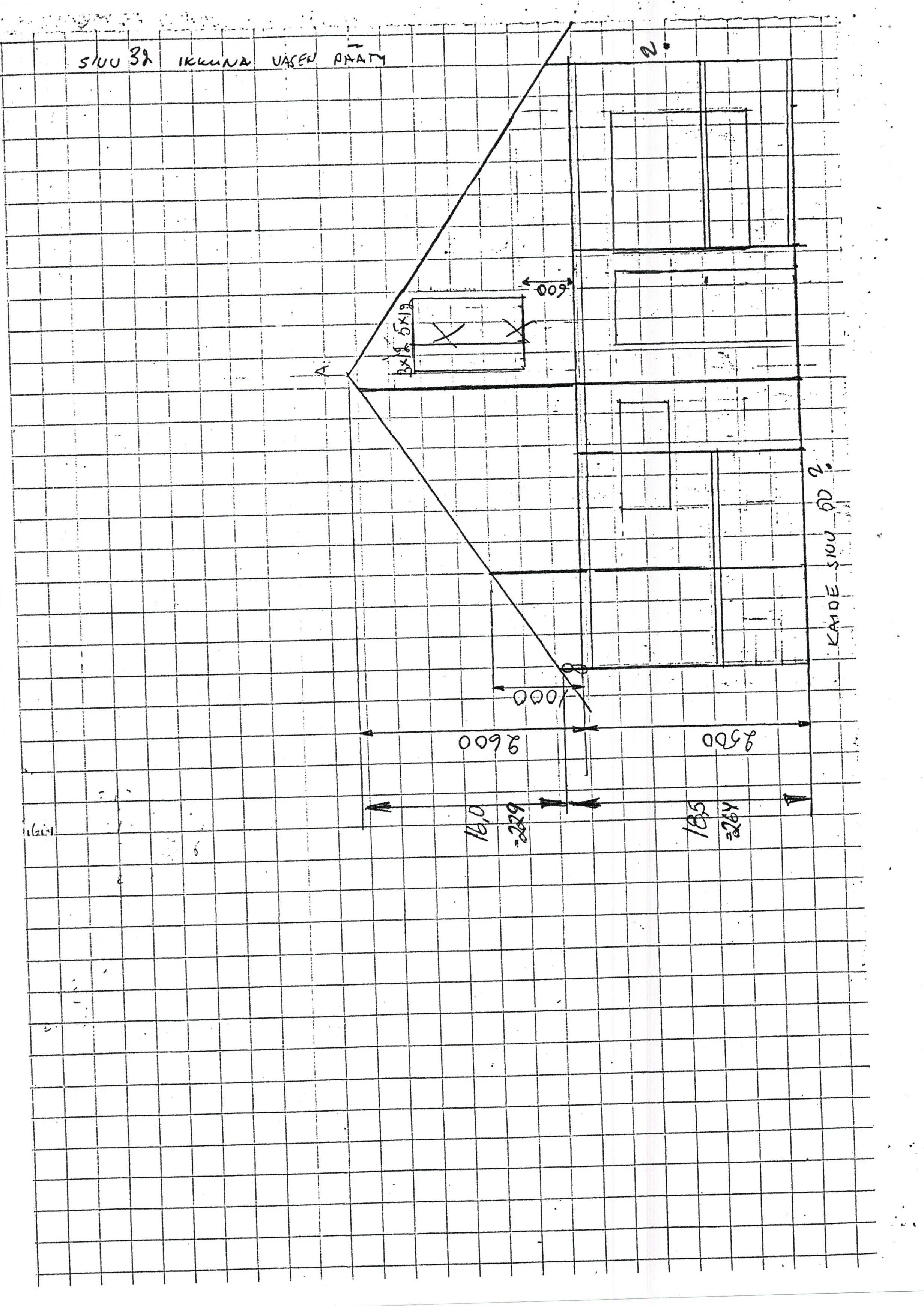 Hirsikehikko - saunamökki / Tupa, pesuhuone ja saunatila