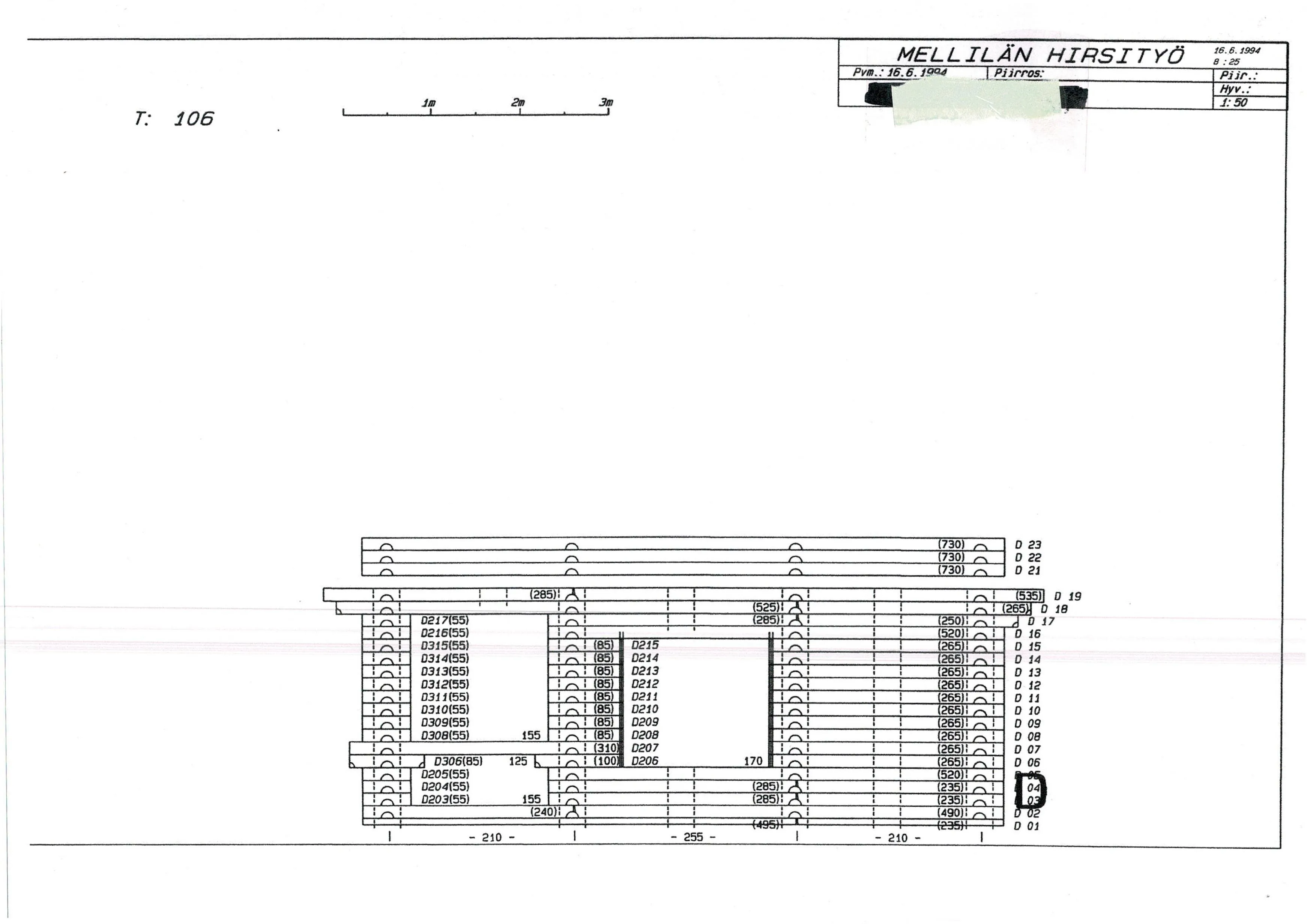 Hirsikehikko - saunamökki / Tupa, pesuhuone ja saunatila
