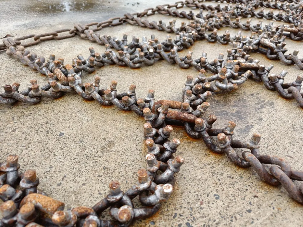 Ovako 18.4x34 piikkiketjut / Vahvuus 11mm - hyväkuntoiset