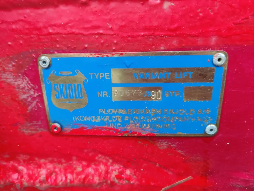 Kongskilde Variant Lift sarka-aura / 4-siipinen - Huippukuntoinen!