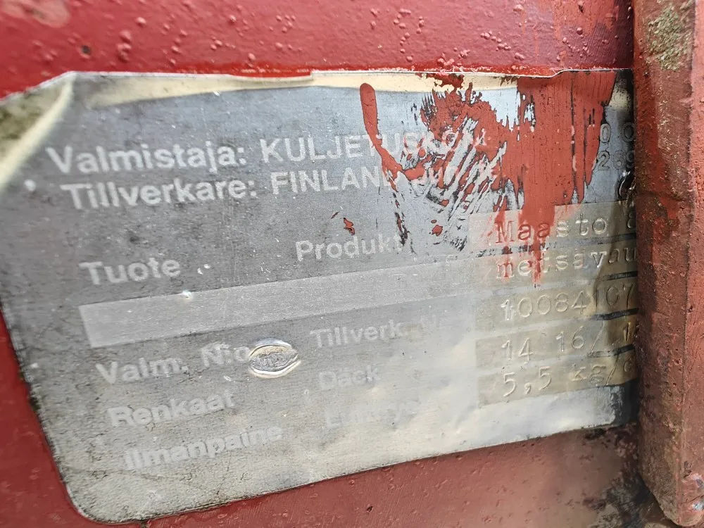 Rysky 8tn metsäkärry telillä / Jämerä kärry nivelaisalla