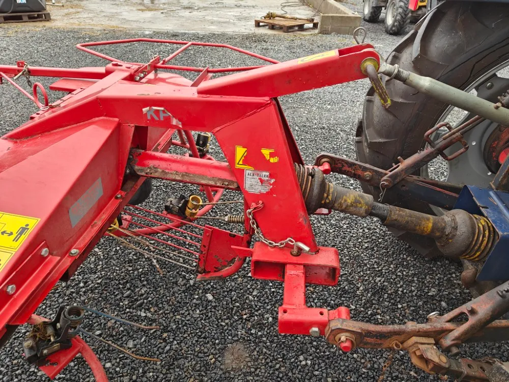 Ala-Talkkari KP320 pyöröharavapöyhin / Hyväkuntoinen - Katso video!