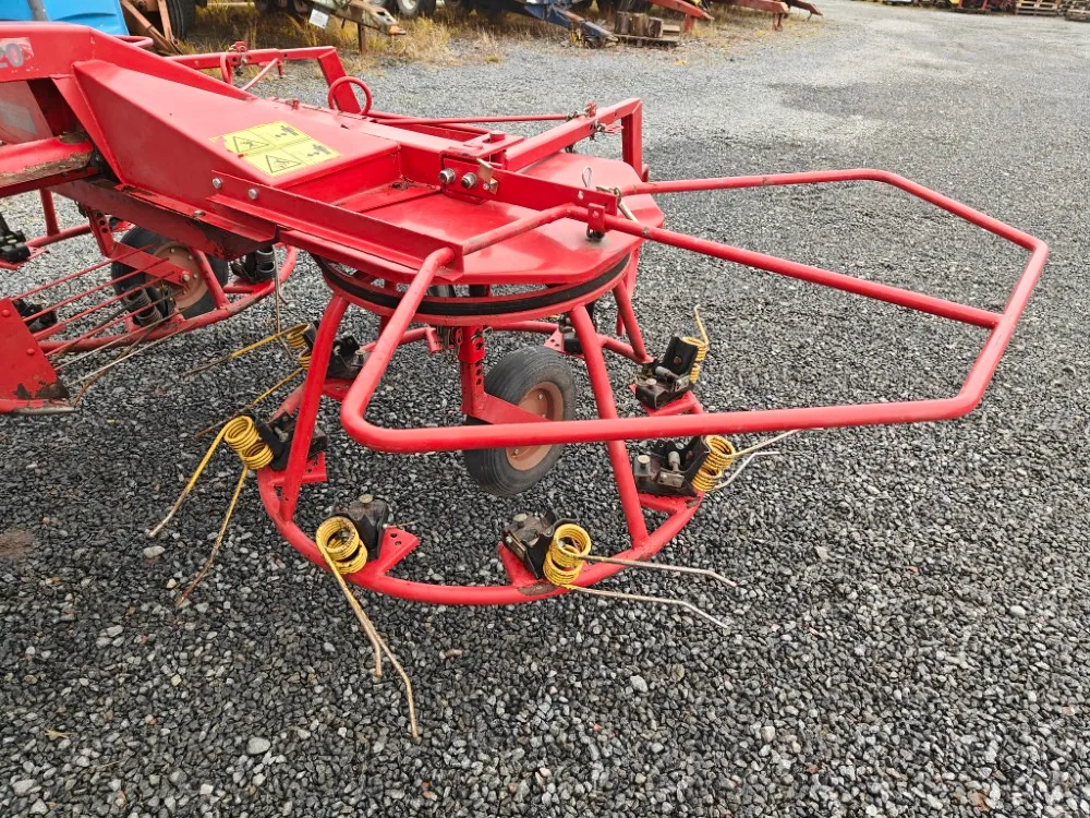 Ala-Talkkari KP320 pyöröharavapöyhin / Hyväkuntoinen - Katso video!