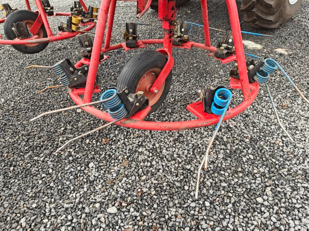 Ala-Talkkari KP320 pyöröharavapöyhin / Hyväkuntoinen - Katso video!