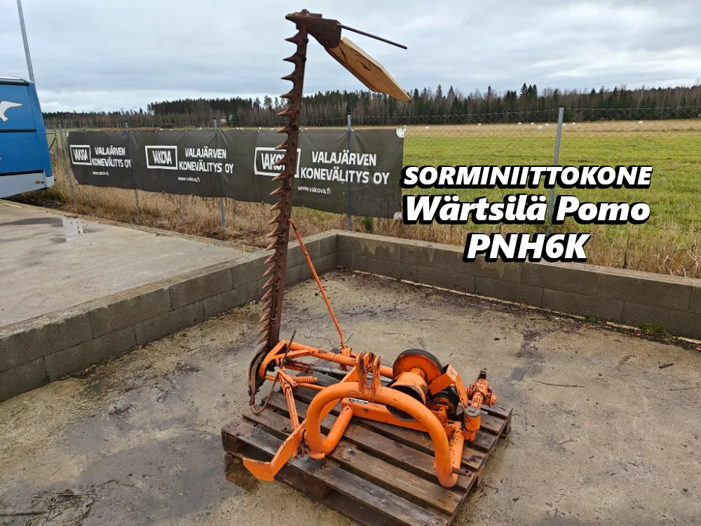 Wärtsilä Pomo sorminiittokone / Katso video!