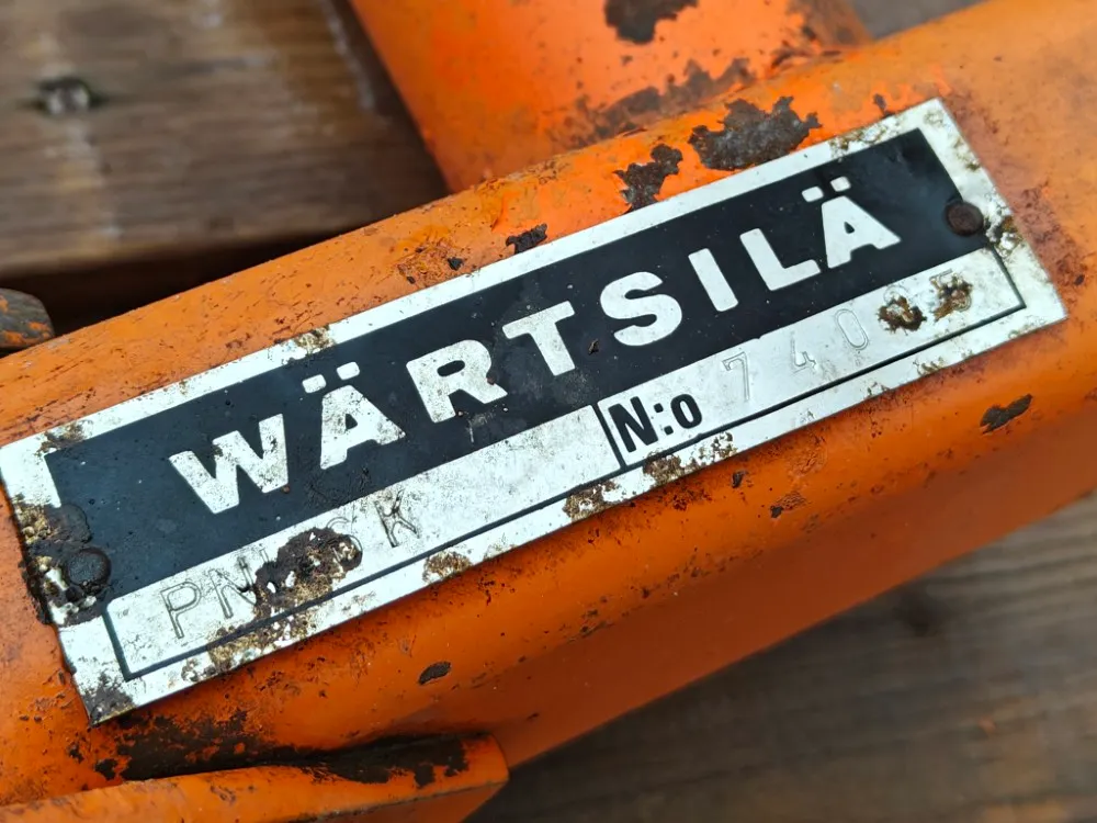 Wärtsilä Pomo sorminiittokone / Katso video!