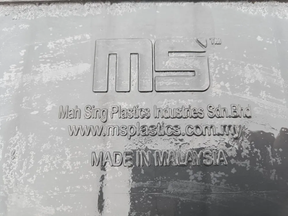 Kuormalava muovinen - 15kpl erä / 1140 mm x 1140 mm - ritiläkannella