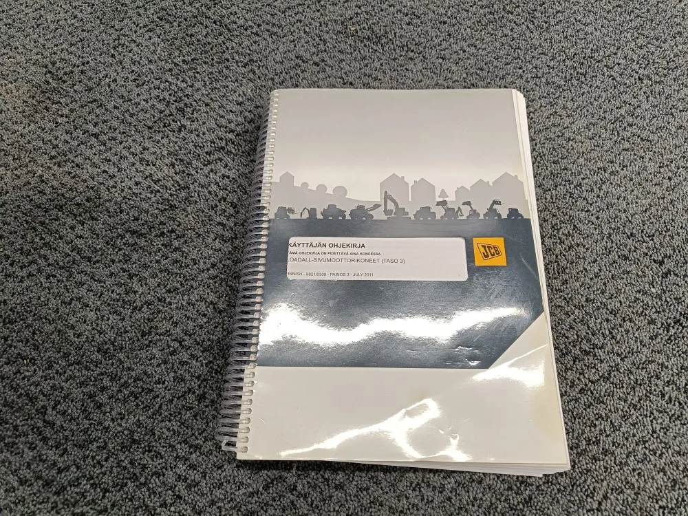 JCB Loadall-sivumoottorikoneet / Ohjekirja