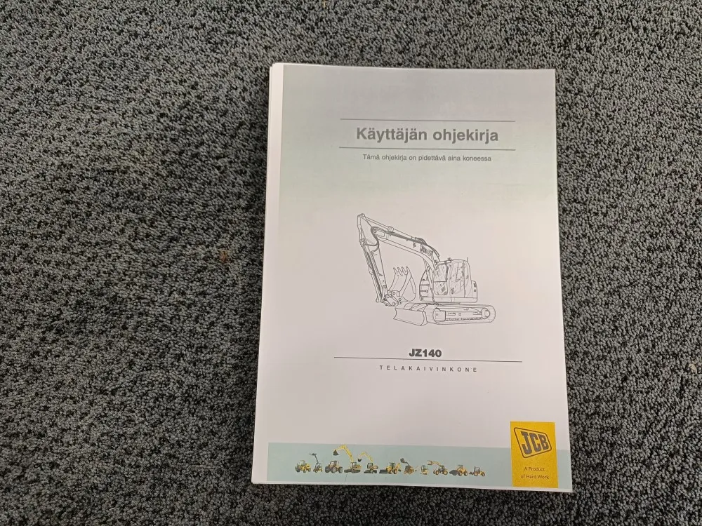JCB JZ140 / Ohjekirja