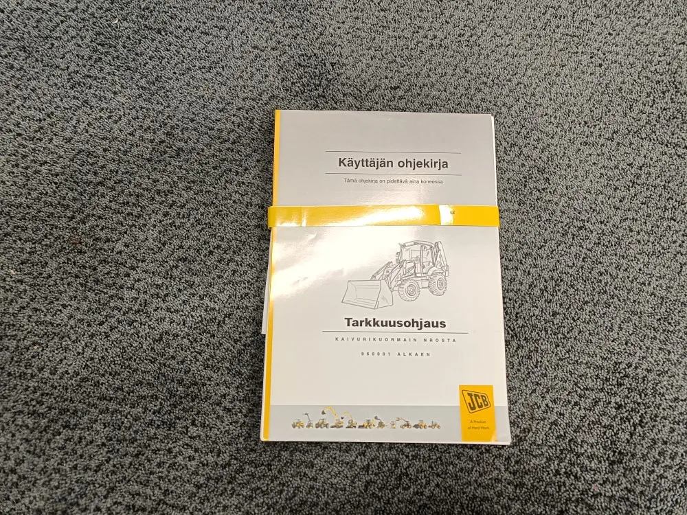 JCB tarkkuusohjaus / Kaivurikuormain ohjekirja