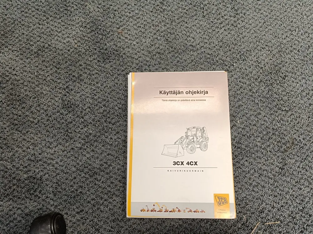 JCB 3CX, 4CX / Kaivurikuormain ohjekirja