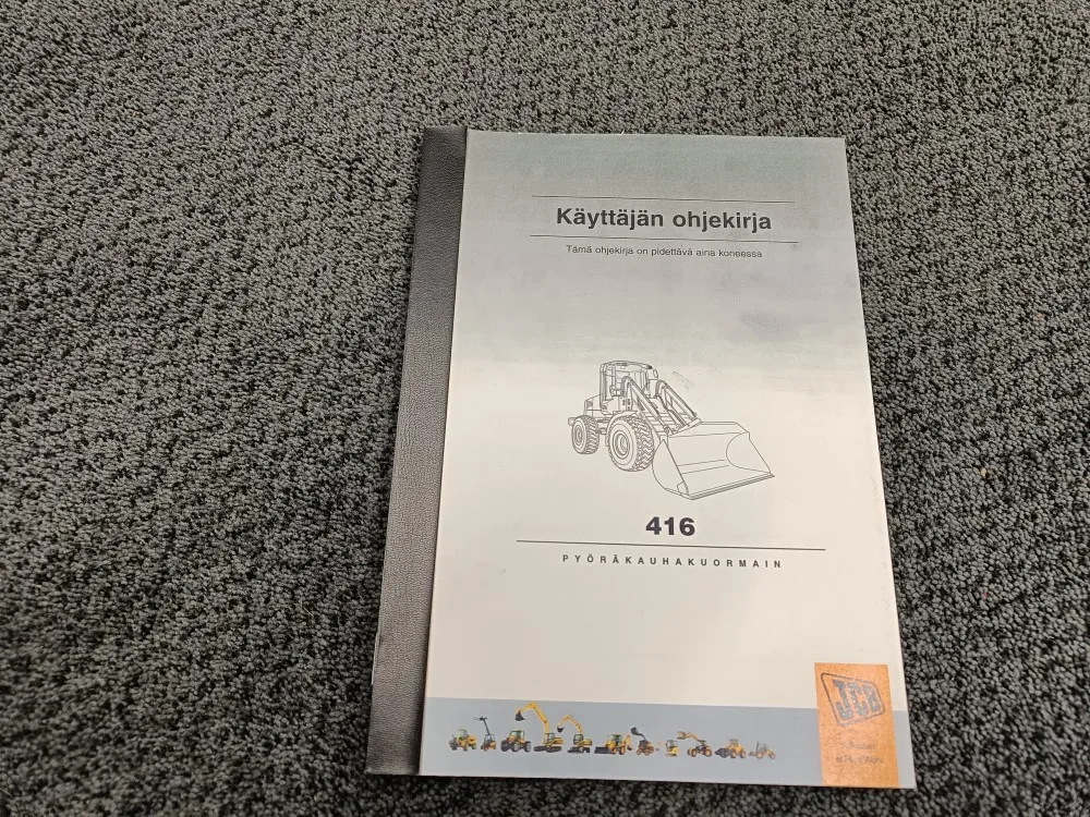 JCB 416 / Ohjekirja