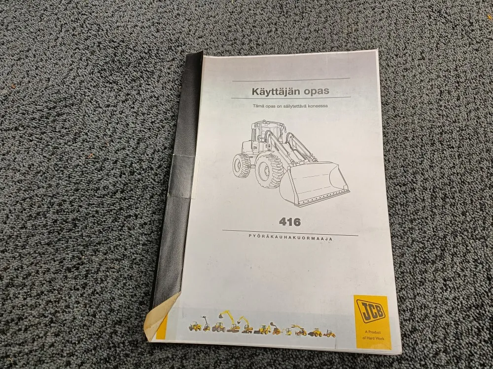 JCB 416 / Ohjekirja
