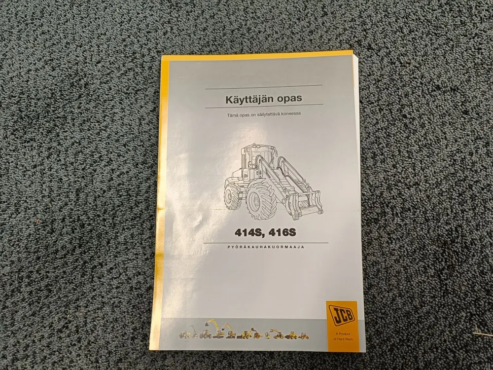 JCB 414S, 416S / Ohjekirja