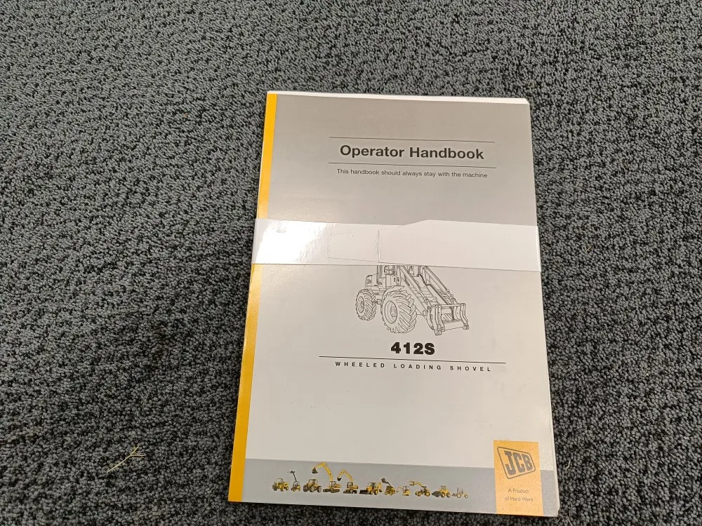 JCB 412S / Ohjekirja