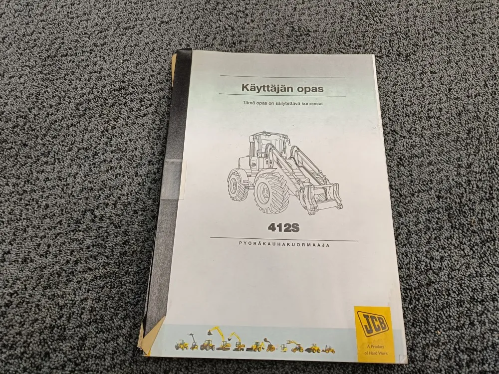 JCB 412S / Ohjekirja
