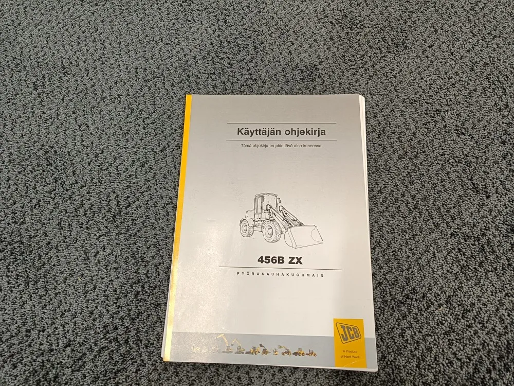 JCB 456B ZX / Ohjekirja
