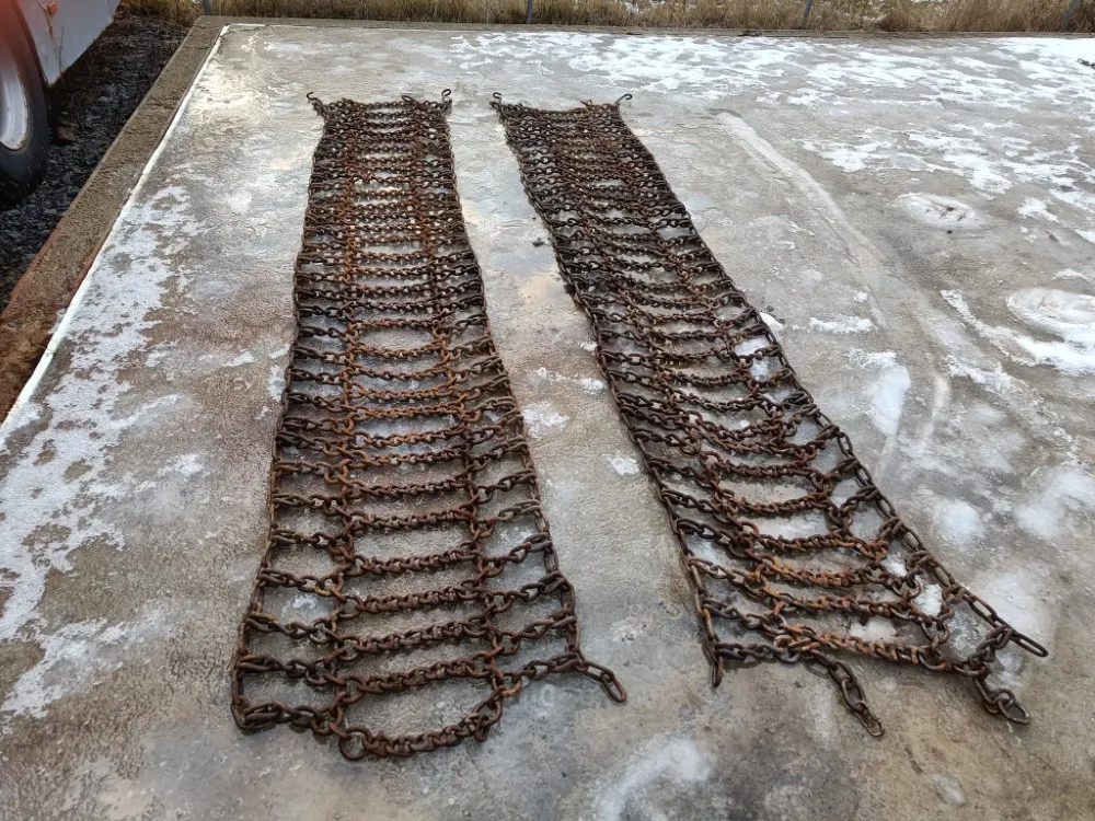 Piikkiketjupari 13.6x36 / Traktorin ketjut - vahvuus 10mm