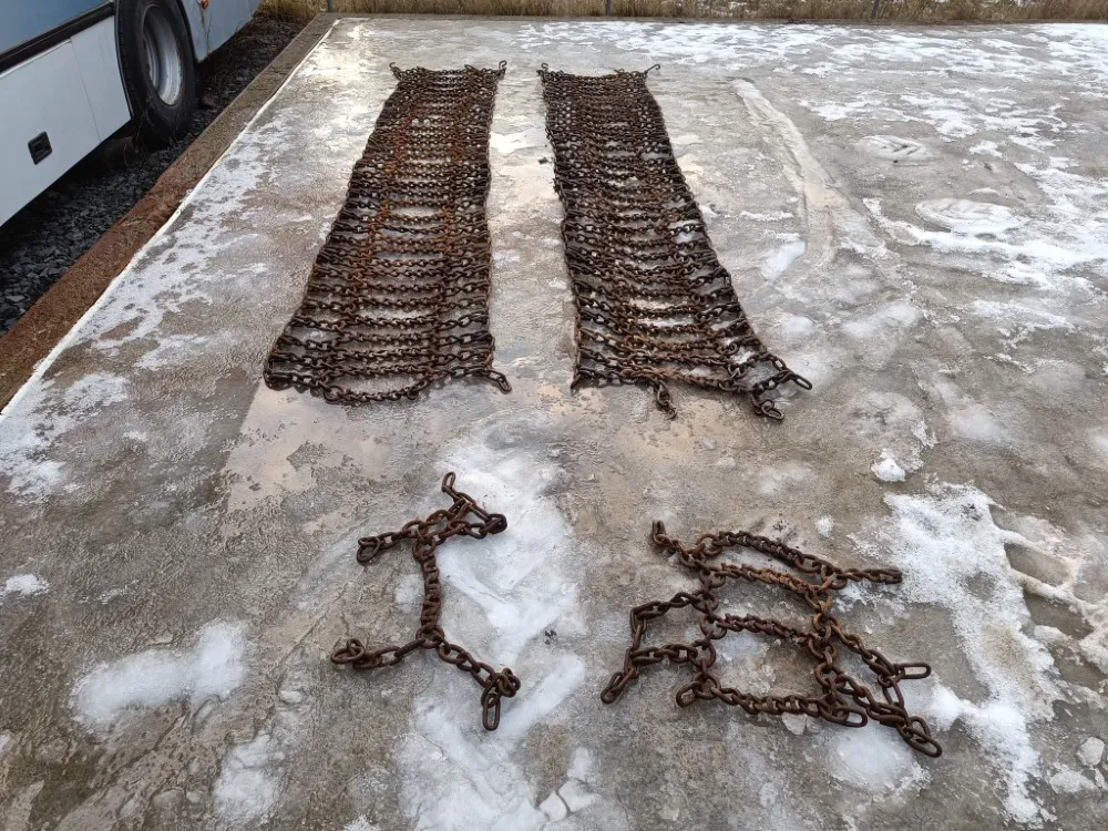 Piikkiketjupari 13.6x36 / Traktorin ketjut - vahvuus 10mm