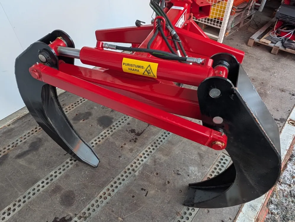 Kipa juontokoura hydraulikäännöllä / Kotimaista laatua - Katso video!