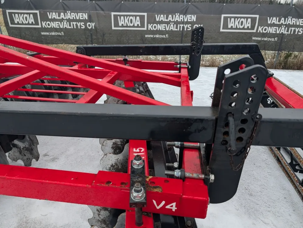 Akpil V4 315cm lautasäes / Putkipakkerilla - 56cm kiekot