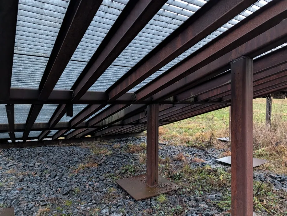 Lastausramppi - pituus 12m / Leveys 300cm - Järeästi rakennettu