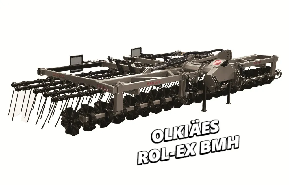 Rol-Ex BMH 500cm olkiäes / Lautasvarustuksella - Katso video!