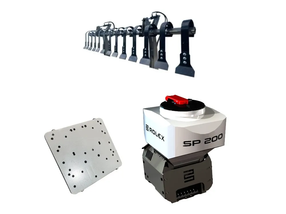 Rol-Ex BMH 620cm olkiäes / Lautasvarustuksella - Katso video!