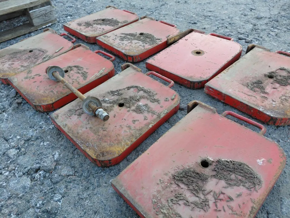 Massey Ferguson etupainot - 8kpl-sarja / Nokkapainot MF165S traktorista